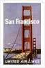 San Francisco United Airlines Poster by Stan Galli