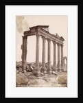 Ruins of a Temple in Palmyra by Anonymous