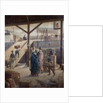 Boarding the Ship for New York by Louis Auguste Loustaunau