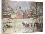 The Kremlin, Moscow, Russia, in Winter by Frederick William Jackson