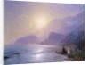 Pushkin at the Water's Edge by Ivan Aivazovsky