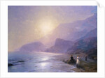 Pushkin at the Water's Edge by Ivan Aivazovsky