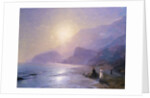 Pushkin at the Water's Edge by Ivan Aivazovsky