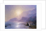 Pushkin at the Water's Edge by Ivan Aivazovsky