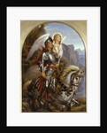 Sir Galahad and His Angel by Noel Paton