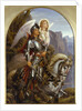 Sir Galahad and His Angel by Noel Paton