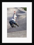 Inline Skater at Skate Park by Anonymous