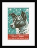 Soviet Matchbox Label with Dog by Anonymous