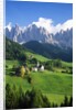 St. Magdalena in the Dolomites by Anonymous