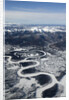 Frozen River and Snow-Covered Hills by Anonymous