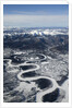 Frozen River and Snow-Covered Hills by Anonymous