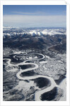 Frozen River and Snow-Covered Hills by Anonymous