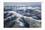 Winter Snow Covers Mountains in Alaska by Anonymous