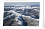 Winter Snow Covers Mountains in Alaska by Anonymous