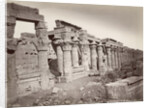 Colonnade of Temple of Isis by Anonymous