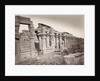 Colonnade of Temple of Isis by Anonymous