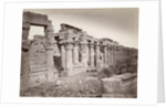 Colonnade of Temple of Isis by Anonymous