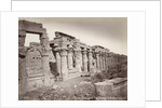 Colonnade of Temple of Isis by Anonymous