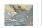 Book Illustration of Vikings at Sea by E. Boyd Smith