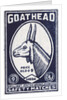 Goat Head Indian Matchbox Label by Anonymous