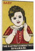 Indian Matchbox Label with a Girl Holding a Telephone by Anonymous