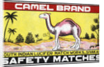 Camel Brand Indian Matchbox Label by Anonymous