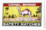 Camel Brand Indian Matchbox Label by Anonymous