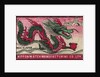 Japanese Matchbox Label with a Dragon by Anonymous