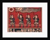 Chinese Matchbox Label with Children Holding a Parade Dragon by Anonymous