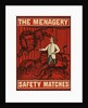 The Menagery Matchbox Label by Anonymous