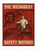 The Menagery Matchbox Label by Anonymous
