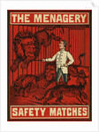 The Menagery Matchbox Label by Anonymous