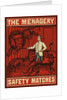 The Menagery Matchbox Label by Anonymous