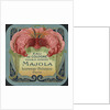 Majola Perfume Label by Anonymous