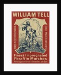 Czech Matchbox Label with William Tell and His Son by Anonymous