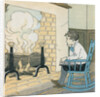 Illustration of a Boy in a Rocking Chair by Kate L. Deal