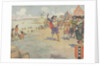 Book Illustration of Dutch Settlers Arriving in New York by E. Boyd Smith