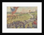 Book Illustration of the Battle of Gettysburg by E. Boyd Smith
