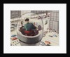 Biekens Pictorial Sticker with a Man in a Control Tower by Anonymous