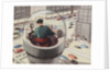 Biekens Pictorial Sticker with a Man in a Control Tower by Anonymous