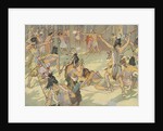 Book Illustration of a Native American Battle by E. Boyd Smith