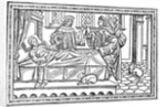 Four Physicians Visiting a Patient by Anonymous