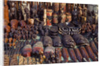 Wood Carvings at Bazaar by Anonymous