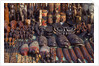 Wood Carvings at Bazaar by Anonymous