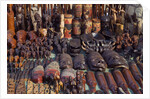 Wood Carvings at Bazaar by Anonymous