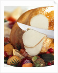 Carving White Meat of Roast Turkey by Anonymous