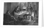 Bonaparte Discussing the Louisiana Purchase with Talleyrand and Marbois by Andre Castaigne