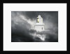 Lighthouse Emerging From Dark Clouds by Anonymous