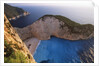 Shipwreck Bay on Zakynthos by Corbis