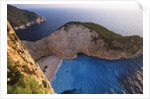 Shipwreck Bay on Zakynthos by Corbis